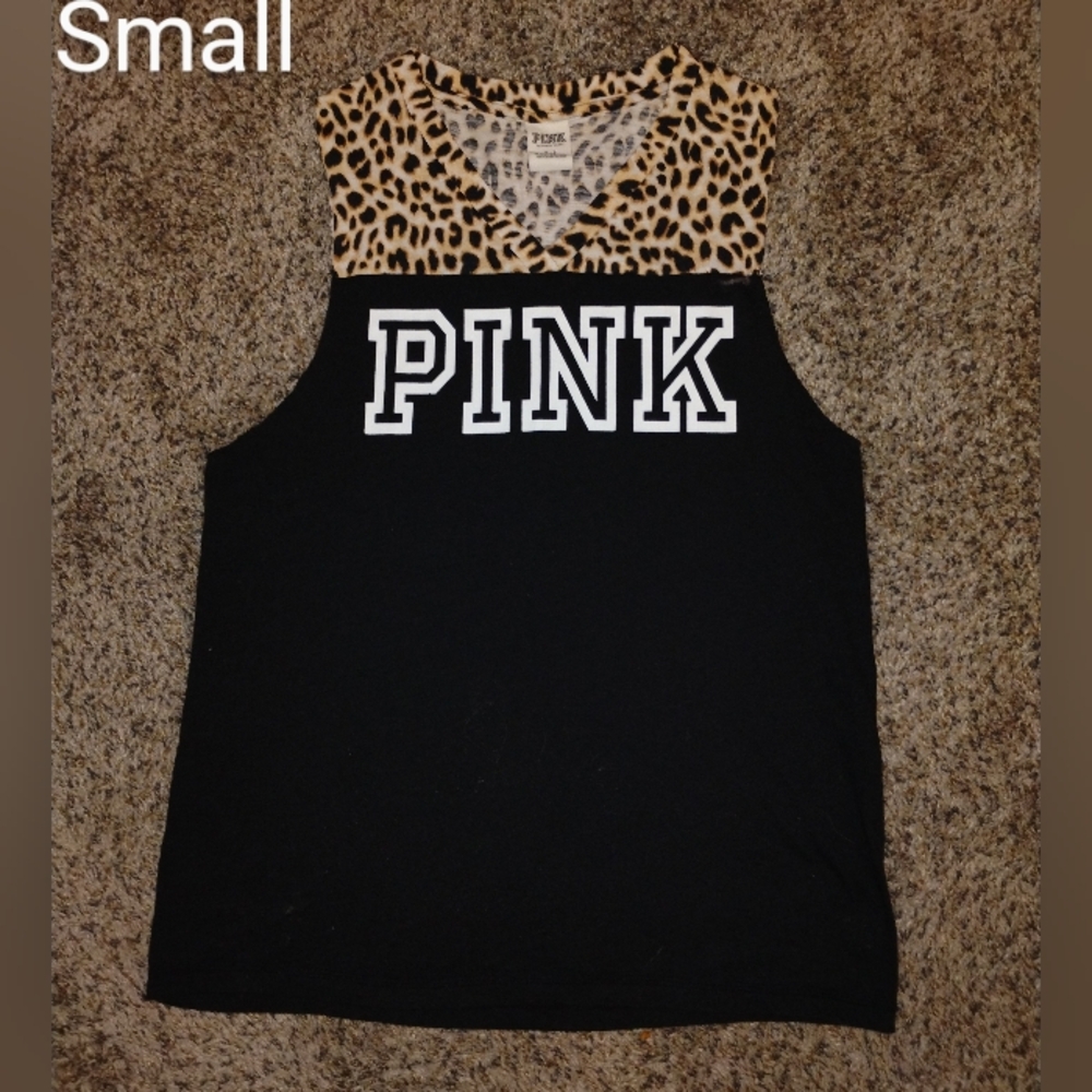 NWOT VS PINK CHEETAH TANK TOP